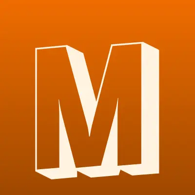 Монетка, сеть супермаркетов, лого-визитка
